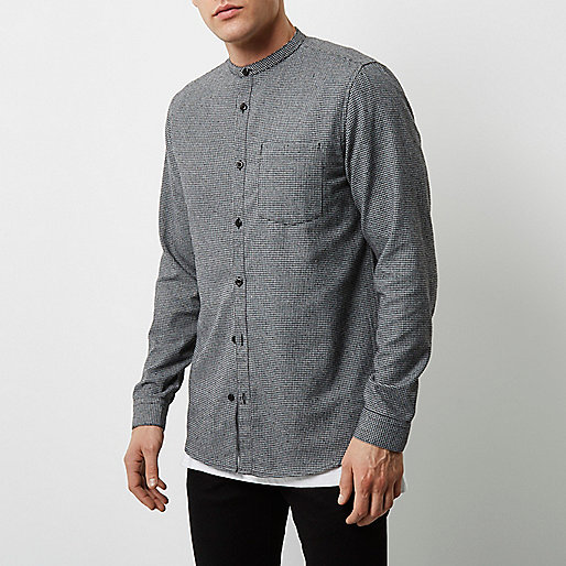 river island sale in store,jacques-vertuk Clothes For Ladies Grey casual pupstooth grandad flannel shirt Shirts Sale men river island sale in store,jacques-vertuk Clothes For Ladies Grey casual pupstooth grandad flannel shirt Shirts Sale men