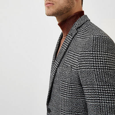 river island padded jacket,jacques-vertuk London Grey check skinny blazer men 301706 river island padded jacket,jacques-vertuk London Grey check skinny blazer men 301706