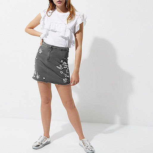 river island petite floral dress,Shop At jacques-vertuk Grey embellished mini skirt Mini Skirts Skirts women river island petite floral dress,Shop At jacques-vertuk Grey embellished mini skirt Mini Skirts Skirts women
