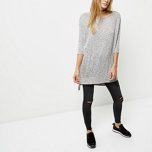 littlewoods river island sale,New In At jacques-vertuk Grey knit side zip longline top Seasonal Offers Sale women littlewoods river island sale,New In At jacques-vertuk Grey knit side zip longline top Seasonal Offers Sale women