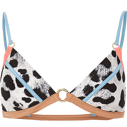 river island paper bag shorts,Island River Shop Grey leopard print gold ring bikini top Bikinis Sale women river island paper bag shorts,Island River Shop Grey leopard print gold ring bikini top Bikinis Sale women