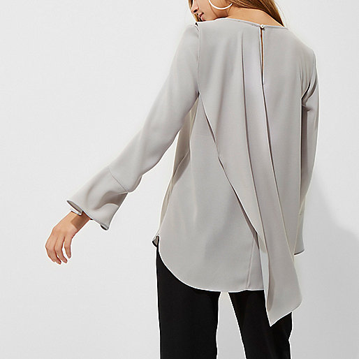 river island brown faux fur coat,jacques-vertuk Shirts Grey long bell sleeve frill back top Blouses Tops women river island brown faux fur coat,jacques-vertuk Shirts Grey long bell sleeve frill back top Blouses Tops women