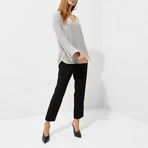 river island brown faux fur coat,jacques-vertuk Shirts Grey long bell sleeve frill back top Blouses Tops women river island brown faux fur coat,jacques-vertuk Shirts Grey long bell sleeve frill back top Blouses Tops women