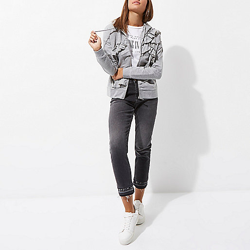 black ri suedette slouch bag,Official jacques-vertuk Website Grey marl frill zip up hoodie Hoodies / Sweatshirts Tops women black ri suedette slouch bag,Official jacques-vertuk Website Grey marl frill zip up hoodie Hoodies / Sweatshirts Tops women