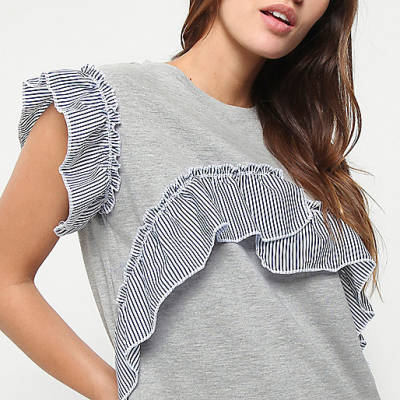 river island high waisted mom jeans,Where To Buy jacques-vertuk Clothes Grey marl stripe frill T-shirt Plain T-Shirts / Tanks T-Shirts & Tanks Tops women river island high waisted mom jeans,Where To Buy jacques-vertuk Clothes Grey marl stripe frill T-shirt Plain T-Shirts / Tanks T-Shirts & Tanks Tops women