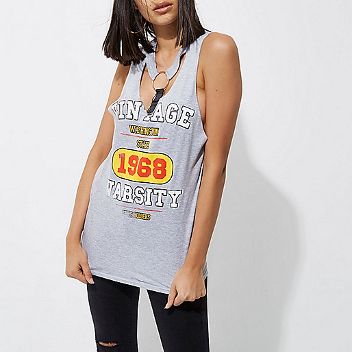 river island bag strap,jacques-vertuk UK Grey marl vintage print ring neck tank top women 707044 river island bag strap,jacques-vertuk UK Grey marl vintage print ring neck tank top women 707044