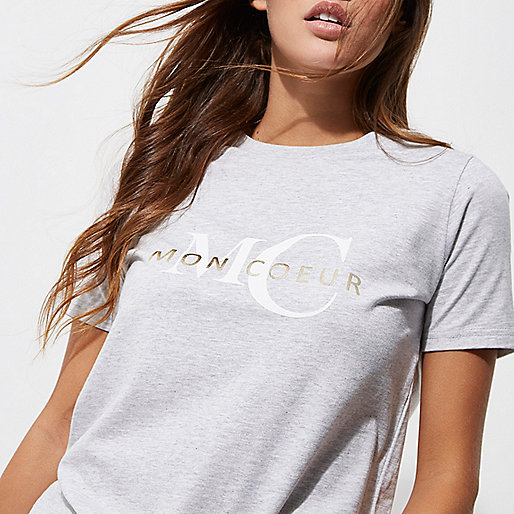 river island cream boots,jacques-vertuk Shop Grey mon coeur print fitted T-shirt women 706794 river island cream boots,jacques-vertuk Shop Grey mon coeur print fitted T-shirt women 706794