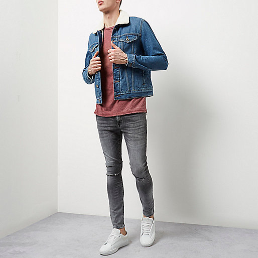 river island romper,jacques-vertuk Outlet Grey ripped Danny super skinny jeans men 298521 river island romper,jacques-vertuk Outlet Grey ripped Danny super skinny jeans men 298521