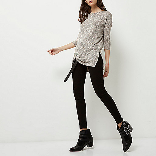 river island monochrome dress,jacques-vertuk Online Grey ruched drawstring top women 699416 river island monochrome dress,jacques-vertuk Online Grey ruched drawstring top women 699416