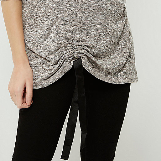 river island monochrome dress,jacques-vertuk Online Grey ruched drawstring top women 699416 river island monochrome dress,jacques-vertuk Online Grey ruched drawstring top women 699416