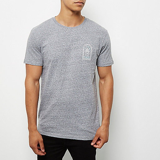 river island faux fur hooded jacket,jacques-vertuk Outlet Grey slogan print T-shirt men 297951 river island faux fur hooded jacket,jacques-vertuk Outlet Grey slogan print T-shirt men 297951