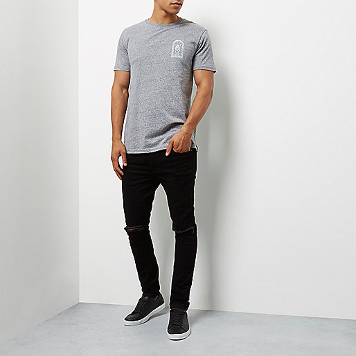 river island faux fur hooded jacket,jacques-vertuk Outlet Grey slogan print T-shirt men 297951 river island faux fur hooded jacket,jacques-vertuk Outlet Grey slogan print T-shirt men 297951