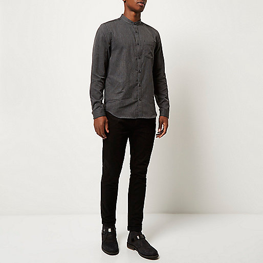 river island sequin maxi dress,R?ver ?sland Grey waffle grandad collar shirt Shirts Sale men river island sequin maxi dress,R?ver ?sland Grey waffle grandad collar shirt Shirts Sale men
