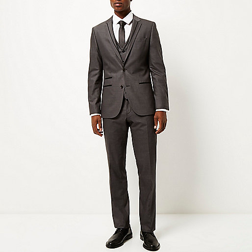 river island brown ri monogram bag,jacques-vertuk UK Grey wool-blend slim suit pants men 262123 river island brown ri monogram bag,jacques-vertuk UK Grey wool-blend slim suit pants men 262123
