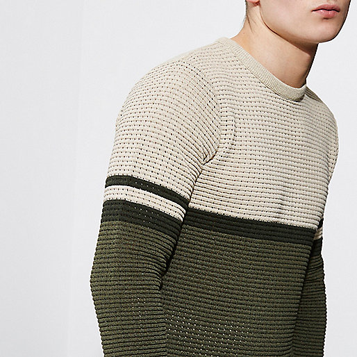 river island navy dress,jacques-vertuk Outlet Khaki contrast stripe block slim fit sweater men 301993 river island navy dress,jacques-vertuk Outlet Khaki contrast stripe block slim fit sweater men 301993