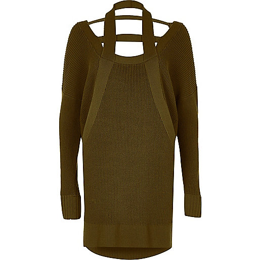 river island black platform sandals,jacques-vertuk Ireland Khaki green RI Studio knit cut out sweater women 697587 river island black platform sandals,jacques-vertuk Ireland Khaki green RI Studio knit cut out sweater women 697587