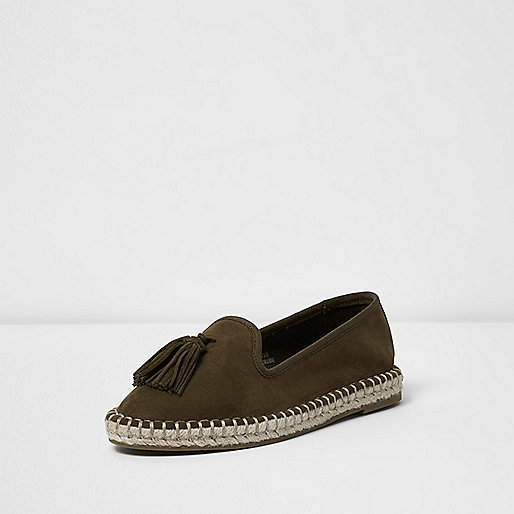 very river island jeans,jacques-vertuk Online Khaki green tassel slip on espadrilles women 697875 very river island jeans,jacques-vertuk Online Khaki green tassel slip on espadrilles women 697875