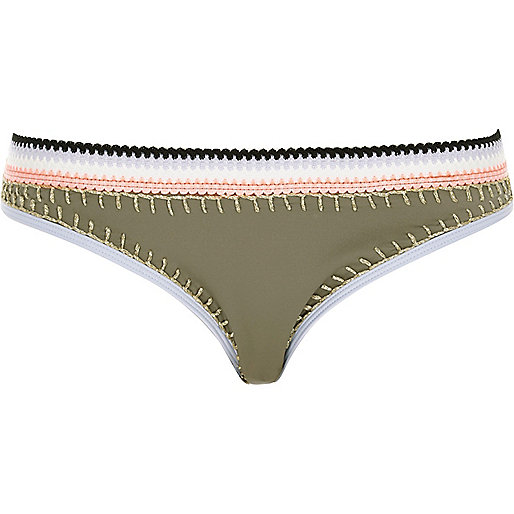 river island gifts for her,jacques-vertuk South Africa Khaki saddle stitch triangle bikini top women 703122 river island gifts for her,jacques-vertuk South Africa Khaki saddle stitch triangle bikini top women 703122