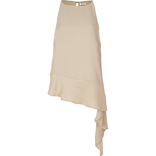 jacques-vertuk Light beige asymmetric hem tank 710233 women Tops Cami / Sleeveless Tops jacques-vertuk Light beige asymmetric hem tank 710233 women Tops Cami / Sleeveless Tops