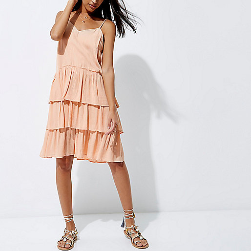 river island jewelry sale,Island River Light beige tiered midi slip dress Festival Sale women river island jewelry sale,Island River Light beige tiered midi slip dress Festival Sale women