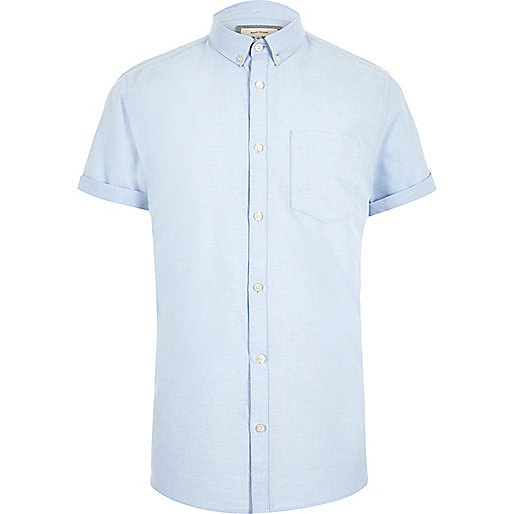 jacques-vertuk Light blue casual short sleeve Oxford shirt 292741 men Shirts Short Sleeve Shirts jacques-vertuk Light blue casual short sleeve Oxford shirt 292741 men Shirts Short Sleeve Shirts