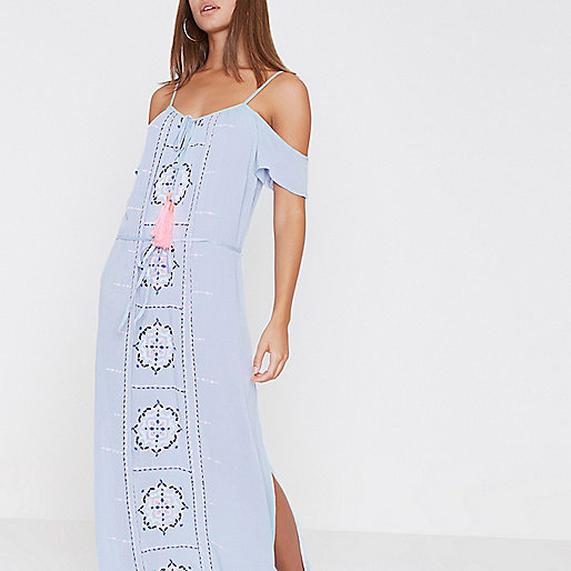 river island long fur coat,Riverine Islands Light blue embroidered maxi beach dress Caftans / Cover-Ups Swimwear / Beachwear women river island long fur coat,Riverine Islands Light blue embroidered maxi beach dress Caftans / Cover-Ups Swimwear / Beachwear women