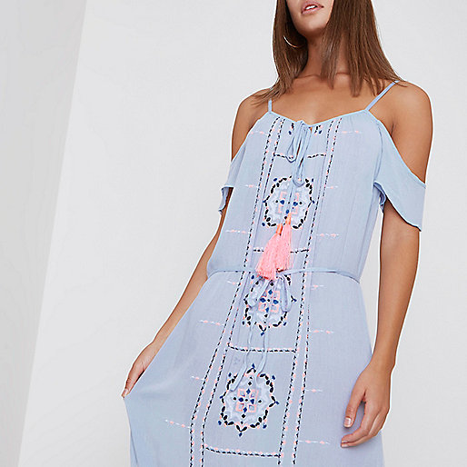 river island long fur coat,Riverine Islands Light blue embroidered maxi beach dress Caftans / Cover-Ups Swimwear / Beachwear women river island long fur coat,Riverine Islands Light blue embroidered maxi beach dress Caftans / Cover-Ups Swimwear / Beachwear women