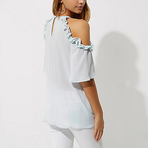 river island men s coats,jacques-vertuk Outlet Light blue frill cold shoulder blouse women 707924 river island men s coats,jacques-vertuk Outlet Light blue frill cold shoulder blouse women 707924