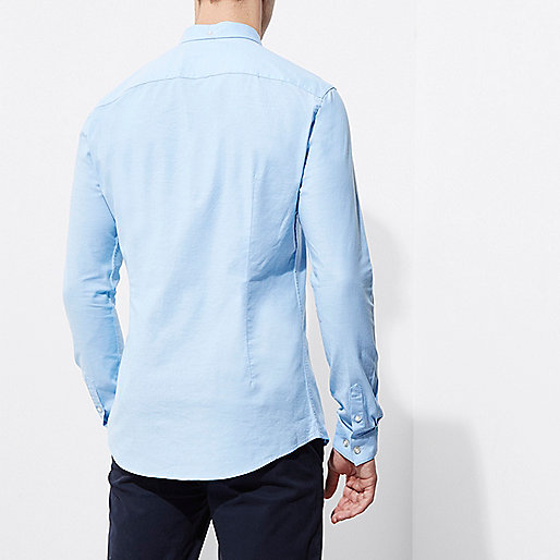 clothes river island sale,jacques-vertuk UK Sale Light blue muscle fit Oxford shirt men 300588 clothes river island sale,jacques-vertuk UK Sale Light blue muscle fit Oxford shirt men 300588
