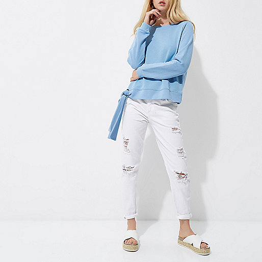 mens white trainers river island,Ladies jacques-vertuk Sale Light blue tie hem sweatshirt Hoodies / Sweatshirts Tops women mens white trainers river island,Ladies jacques-vertuk Sale Light blue tie hem sweatshirt Hoodies / Sweatshirts Tops women