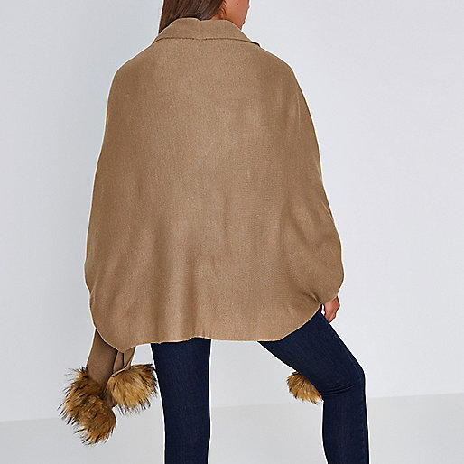 gold river island coat,Clothes From jacques-vertuk Light brown pom pom trim cardigan Capes / Ponchos Accessories women gold river island coat,Clothes From jacques-vertuk Light brown pom pom trim cardigan Capes / Ponchos Accessories women