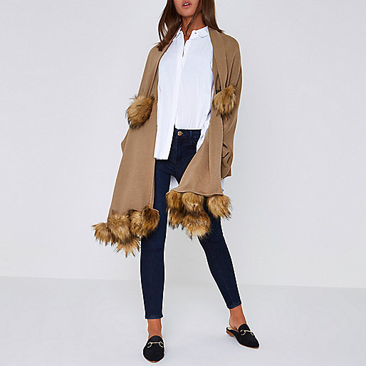 gold river island coat,Clothes From jacques-vertuk Light brown pom pom trim cardigan Capes / Ponchos Accessories women gold river island coat,Clothes From jacques-vertuk Light brown pom pom trim cardigan Capes / Ponchos Accessories women