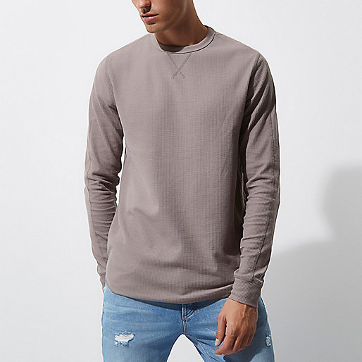 river island coats in the sale,jacques-vertuk UK Sale Light brown waffle long sleeve slim fit top men 302822 river island coats in the sale,jacques-vertuk UK Sale Light brown waffle long sleeve slim fit top men 302822
