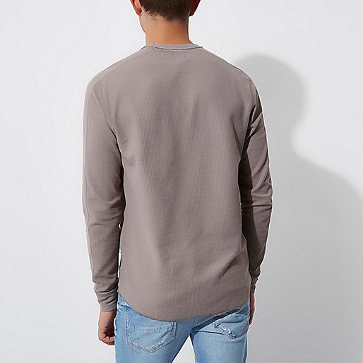 river island coats in the sale,jacques-vertuk UK Sale Light brown waffle long sleeve slim fit top men 302822 river island coats in the sale,jacques-vertuk UK Sale Light brown waffle long sleeve slim fit top men 302822