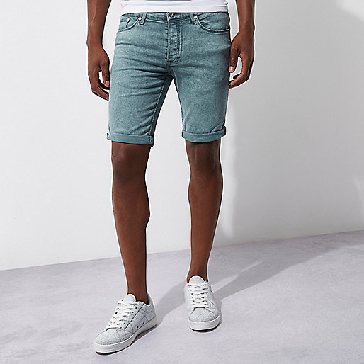 river island boutique,jacques-vertuk Trousers Sale Light green acid wash skinny denim shorts Casual Shorts Shorts men river island boutique,jacques-vertuk Trousers Sale Light green acid wash skinny denim shorts Casual Shorts Shorts men