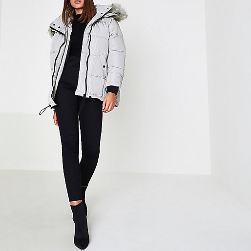 river island sparkle shoes,jacques-vertuk B Light grey oversized fur trim puffer coat Jackets Coats / Jackets women river island sparkle shoes,jacques-vertuk B Light grey oversized fur trim puffer coat Jackets Coats / Jackets women