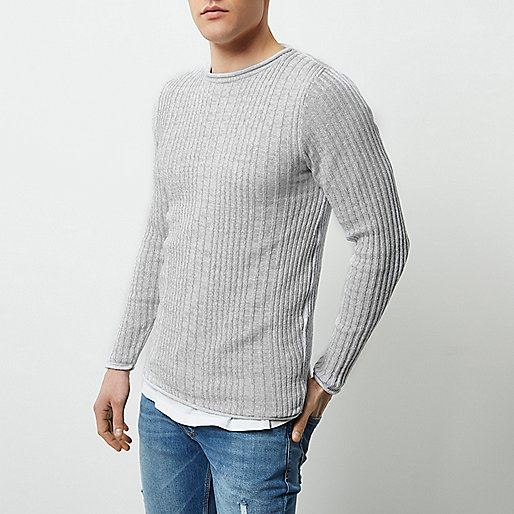 carrie mom jeans,jacques-vertuk Australia Light grey rib knit crew neck sweater Sweaters / Cardigans Sale men carrie mom jeans,jacques-vertuk Australia Light grey rib knit crew neck sweater Sweaters / Cardigans Sale men