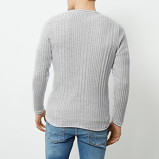 carrie mom jeans,jacques-vertuk Australia Light grey rib knit crew neck sweater Sweaters / Cardigans Sale men carrie mom jeans,jacques-vertuk Australia Light grey rib knit crew neck sweater Sweaters / Cardigans Sale men