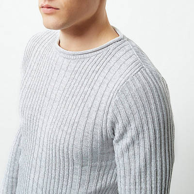 carrie mom jeans,jacques-vertuk Australia Light grey rib knit crew neck sweater Sweaters / Cardigans Sale men carrie mom jeans,jacques-vertuk Australia Light grey rib knit crew neck sweater Sweaters / Cardigans Sale men