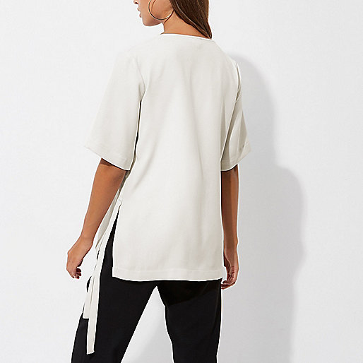 river island leather dress,jacques-vertuk Ireland Light grey short sleeve tie side T-shirt women 709846 river island leather dress,jacques-vertuk Ireland Light grey short sleeve tie side T-shirt women 709846
