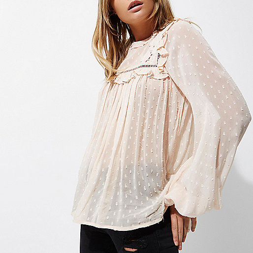 river island my account,jacques-vertuk Shop Light pink dobby mesh embroidered top women 702866 river island my account,jacques-vertuk Shop Light pink dobby mesh embroidered top women 702866