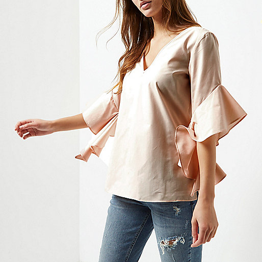 river island bags with matching purses,Where To Buy jacques-vertuk Light pink frill sleeve tie back V neck top Seasonal Offers Sale women river island bags with matching purses,Where To Buy jacques-vertuk Light pink frill sleeve tie back V neck top Seasonal Offers Sale women