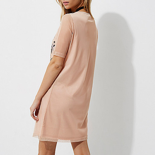 river island coats on sale,jacques-vertuk UK Light pink mesh embroidered T-shirt dress women 704154 river island coats on sale,jacques-vertuk UK Light pink mesh embroidered T-shirt dress women 704154