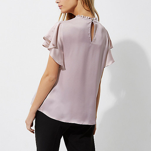river island white tops sale,jacques-vertuk Online Light purple satin frill sleeve top women 706011 river island white tops sale,jacques-vertuk Online Light purple satin frill sleeve top women 706011