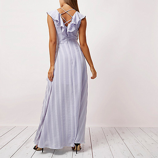 river island gold flat sandals,jacques-vertuk UK Lilac stripe frill wrap maxi dress women 708602 river island gold flat sandals,jacques-vertuk UK Lilac stripe frill wrap maxi dress women 708602