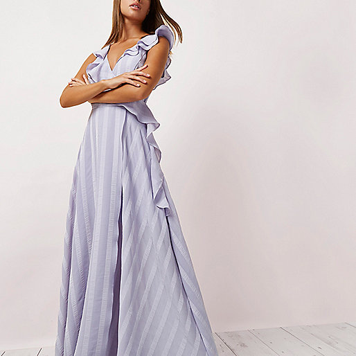 river island gold flat sandals,jacques-vertuk UK Lilac stripe frill wrap maxi dress women 708602 river island gold flat sandals,jacques-vertuk UK Lilac stripe frill wrap maxi dress women 708602