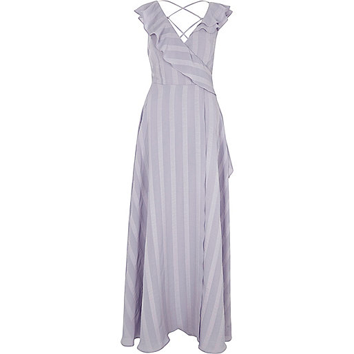 river island gold flat sandals,jacques-vertuk UK Lilac stripe frill wrap maxi dress women 708602 river island gold flat sandals,jacques-vertuk UK Lilac stripe frill wrap maxi dress women 708602