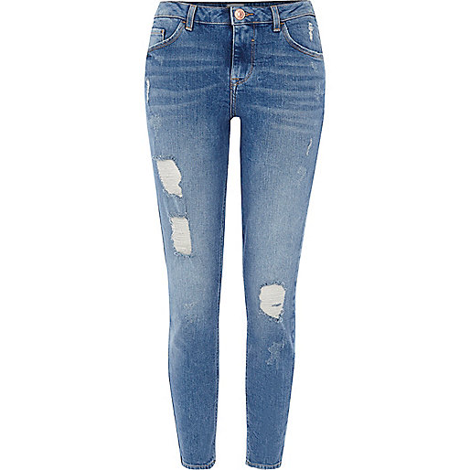 jacques-vertuk Mid blue Alannah ripped relaxed skinny jeans 705337 women Jeans Skinny Jeans jacques-vertuk Mid blue Alannah ripped relaxed skinny jeans 705337 women Jeans Skinny Jeans