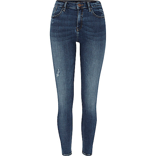 jacques-vertuk Mid blue Amelie ripped super skinny jeans 706673 women Jeans Skinny Jeans jacques-vertuk Mid blue Amelie ripped super skinny jeans 706673 women Jeans Skinny Jeans