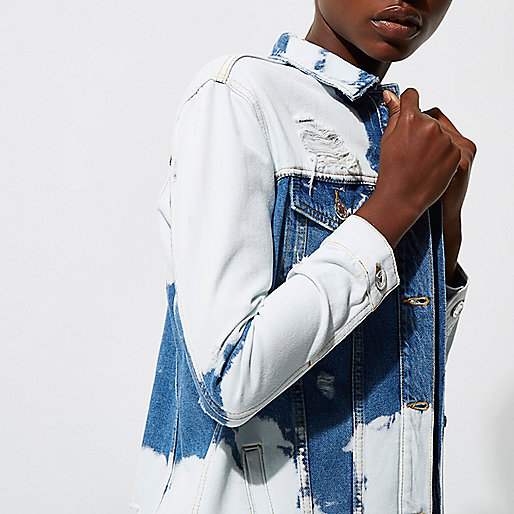 river island leather jacket fur collar,jacques-vertuk Stores Mid blue cow print distressed denim jacket women 701728 river island leather jacket fur collar,jacques-vertuk Stores Mid blue cow print distressed denim jacket women 701728